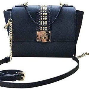 Michael Kors Tina Med. Studded Leat. Chain Satchel
